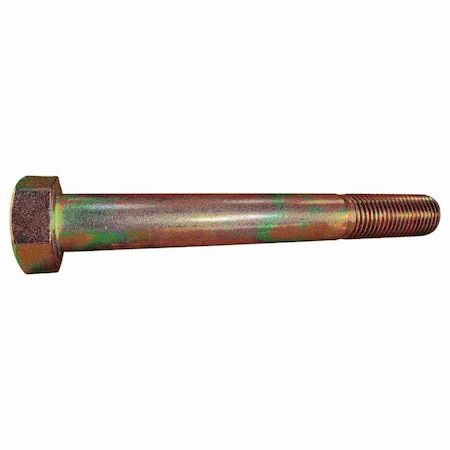 Midwest Fastener Grade 8, 1-1/2"-6 Hex Head Cap Screw, Zinc Yellow Steel, 12 in L, 2 PK 54166